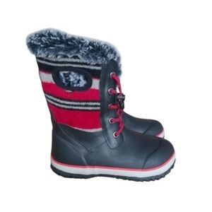 Bogs Arcata Wool Stripe 72140-640 Insulated Waterproof Winter Snow Boots, Sz 5